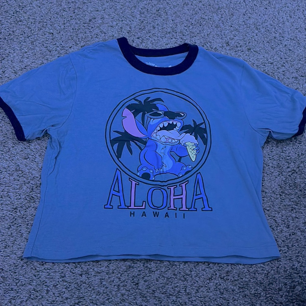 Aloha Hawaii stitch Hawaii crop
